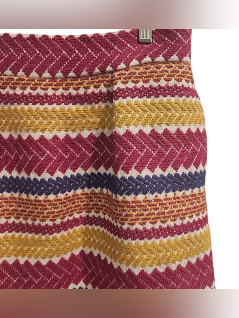Antropologie Nomad Morgan Carper jacquard skirt - Picture 4 of 7